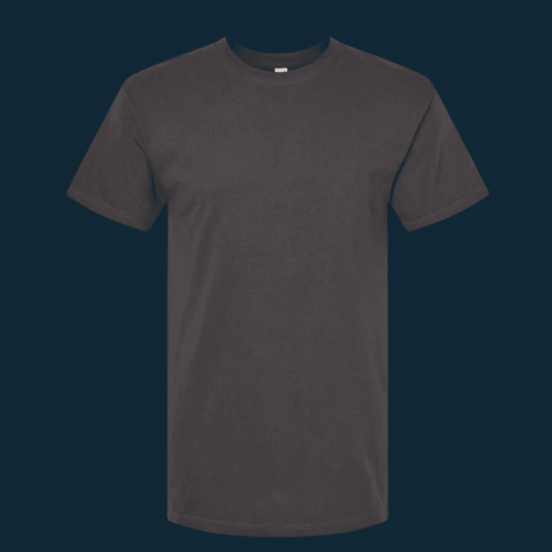 Playera cuello redondo Gris oxford
