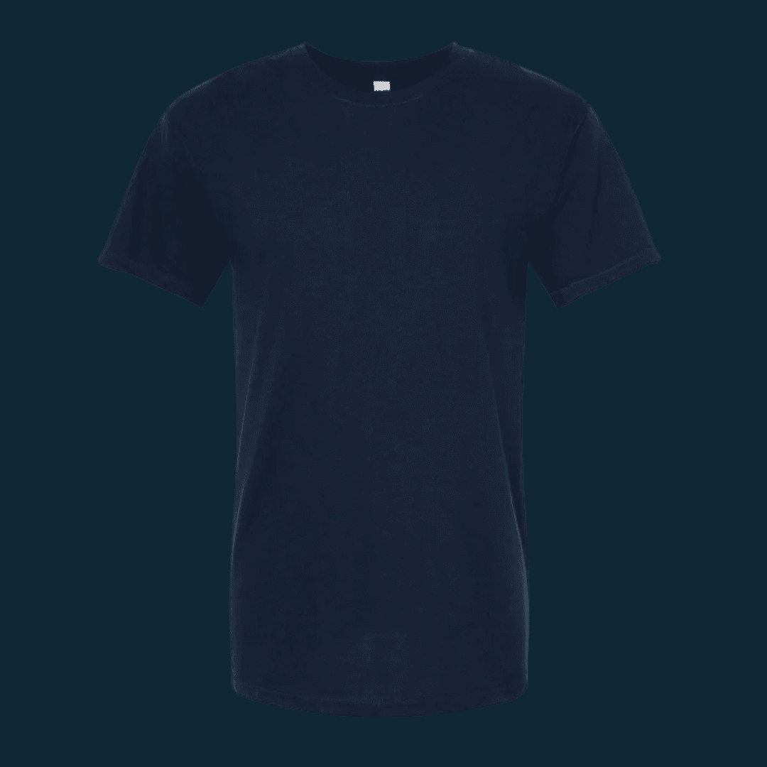 Playera cuello redondo Marino Brillante