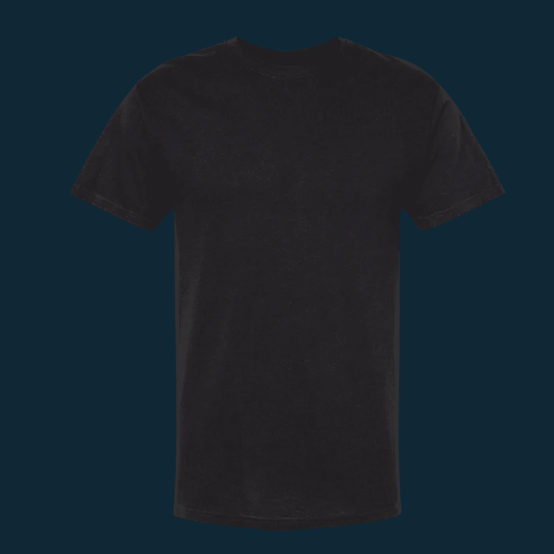 Playera cuello redondo Negro
